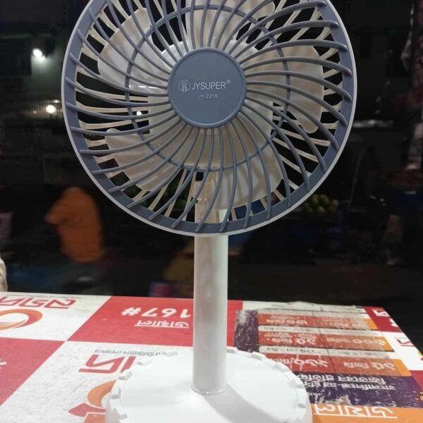 jysuper 2218 মডেলের রিচার্জেবল ফ্যান